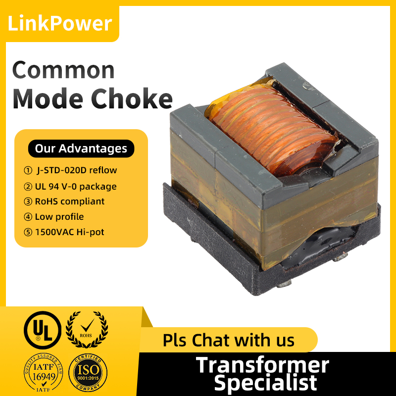 High-performance common-mode chokes for excellent noise suppression and greater electromagnetic compatibility.